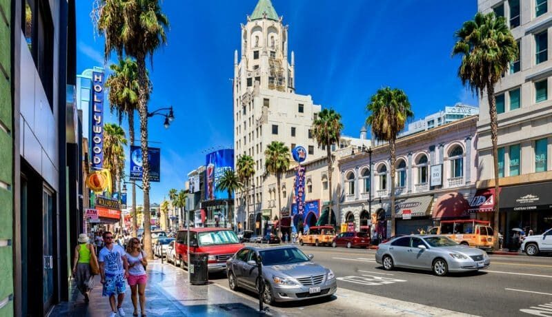 Image of Scenery and Buildings in Los Angeles